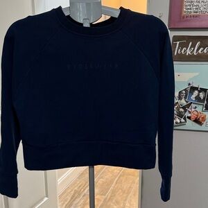Ryderwear Deep Blue crop sweatshirt